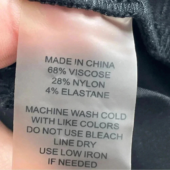 Vince Camuto Womens Size 6 Black pants 2161 - Picture 9 of 10